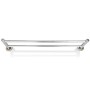 2 tube stainless steel towel rack by vidaXL, Towel racks - Ref: Foro24-140335, Price: 17,52 €, Discount: %