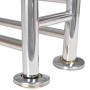 Stainless steel towel rack 6 tubes by vidaXL, Towel racks - Ref: Foro24-140334, Price: 25,86 €, Discount: %