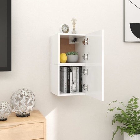 TV wall furniture 2 pcs white 30.5x30x30 cm by vidaXL, TV Furniture - Ref: Foro24-804482, Price: 55,38 €, Discount: %