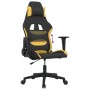 Gaming-Stuhl aus gelbem und schwarzem Stoff von vidaXL, Gaming-Stühle - Ref: Foro24-3143736, Preis: 117,64 €, Rabatt: %