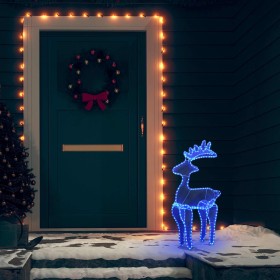 Christmas reindeer with mesh 306 LED 60x24x89 cm by vidaXL, Christmas lights - Ref: Foro24-329824, Price: 62,99 €, Discount: %