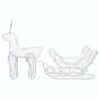 Christmas Reindeer and Sleigh with 432 LED Mesh by vidaXL, Christmas lights - Ref: Foro24-329817, Price: 59,21 €, Discount: %