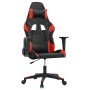 Black and red synthetic leather gaming chair by vidaXL, Gaming chairs - Ref: Foro24-3143754, Price: 129,66 €, Discount: %