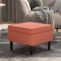 Hocker mit Holzbeinen aus rosa Samt von vidaXL, Klapphocker und Stühle - Ref: Foro24-329440, Preis: 74,43 €, Rabatt: %