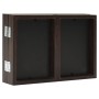 Dark brown triple photo collage frame 28x18 cm + 2x(13x18 cm) by vidaXL, Photo frames - Ref: Foro24-332751, Price: 14,60 €, D...