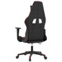 Black and red synthetic leather gaming chair by vidaXL, Gaming chairs - Ref: Foro24-3143754, Price: 129,66 €, Discount: %