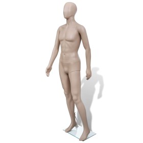 Maniquí de mujer con cabeza redonda de vidaXL, Maniquís - Ref: Foro24-30027, Precio: 147,06 €, Descuento: %