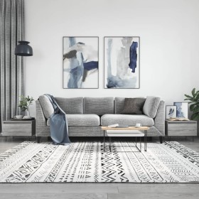 Coffee tables 2 units Sonoma gray engineered wood 50x46x35 cm by vidaXL, Coffee table - Ref: Foro24-830873, Price: 64,99 €, D...