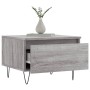 Coffee tables 2 units Sonoma gray engineered wood 50x46x35 cm by vidaXL, Coffee table - Ref: Foro24-830873, Price: 54,04 €, D...