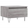 Coffee tables 2 units Sonoma gray engineered wood 50x46x35 cm by vidaXL, Coffee table - Ref: Foro24-830873, Price: 64,99 €, D...