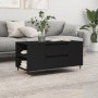 Mesa de centro madera de ingeniería negro 102x44,5x50 cm de vidaXL, Mesas de centro - Ref: Foro24-830989, Precio: 77,33 €, De...