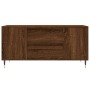 Mesa de centro madera de ingeniería marrón roble 102x44,5x50 cm de vidaXL, Mesas de centro - Ref: Foro24-830995, Precio: 75,1...