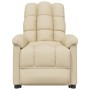 Cream fabric massage chair by vidaXL, Electric massage chairs - Ref: Foro24-289815, Price: 200,11 €, Discount: %