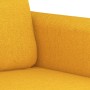 2-Sitzer-Sofa aus hellgelbem Stoff, 120 cm von vidaXL, Sofas - Ref: Foro24-349086, Preis: 216,47 €, Rabatt: %