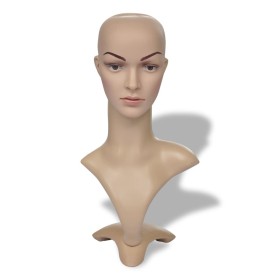 Maniquí de cabeza de mujer A de vidaXL, Maniquís - Ref: Foro24-30020, Precio: 35,73 €, Descuento: %