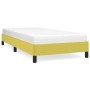 Green fabric bed frame 90x190 cm by vidaXL, Beds and slatted bases - Ref: Foro24-346687, Price: 82,10 €, Discount: %