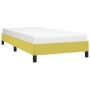 Green fabric bed frame 90x190 cm by vidaXL, Beds and slatted bases - Ref: Foro24-346687, Price: 82,10 €, Discount: %