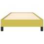 Green fabric bed frame 90x190 cm by vidaXL, Beds and slatted bases - Ref: Foro24-346687, Price: 82,10 €, Discount: %