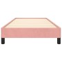 Estructura de cama de terciopelo rosa 90x190 cm de vidaXL, Camas y somieres - Ref: Foro24-346951, Precio: 87,02 €, Descuento: %