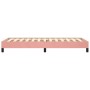 Estructura de cama de terciopelo rosa 90x190 cm de vidaXL, Camas y somieres - Ref: Foro24-346951, Precio: 87,02 €, Descuento: %