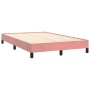 Pink velvet bed frame 120x200 cm by vidaXL, Beds and slatted bases - Ref: Foro24-346969, Price: 113,04 €, Discount: %