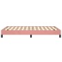 Pink velvet bed frame 120x200 cm by vidaXL, Beds and slatted bases - Ref: Foro24-346969, Price: 113,04 €, Discount: %