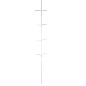 RIDDER Telescopic shower shelf with 4 shelves by RIDDER, Bathtub trays - Ref: Foro24-429669, Price: 47,99 €, Discount: %