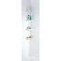 RIDDER Telescopic shower shelf with 4 shelves by RIDDER, Bathtub trays - Ref: Foro24-429669, Price: 47,41 €, Discount: %