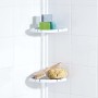 RIDDER Telescopic shower shelf with 4 shelves by RIDDER, Bathtub trays - Ref: Foro24-429669, Price: 47,41 €, Discount: %