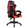 Silla gaming con luces LED RGB cuero sintético rojo y negro de vidaXL, Sillas de oficina - Ref: Foro24-287997, Precio: 187,45...