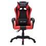 Silla gaming con luces LED RGB cuero sintético rojo y negro de vidaXL, Sillas de oficina - Ref: Foro24-287997, Precio: 187,99...