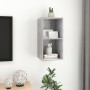 TV wall unit made of plywood and concrete 37x37x72 cm by vidaXL, TV Furniture - Ref: Foro24-805475, Price: 38,99 €, Discount: %