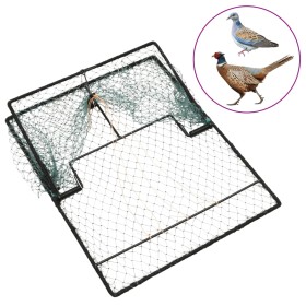 Bird trap, green steel, 50x40 cm by vidaXL, Pest control traps - Ref: Foro24-155269, Price: 24,99 €, Discount: %