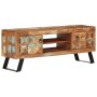 Recycled solid wood TV cabinet 112x30x45 cm by vidaXL, TV Furniture - Ref: Foro24-354321, Price: 217,49 €, Discount: %