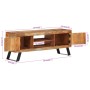 Recycled solid wood TV cabinet 112x30x45 cm by vidaXL, TV Furniture - Ref: Foro24-354321, Price: 217,49 €, Discount: %