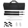 Studio lighting kit with tripods and umbrellas by vidaXL, Flashes and studio lighting - Ref: Foro24-190011, Price: 57,57 €, D...