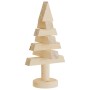 Weihnachtsbäume aus Holz, 2 Stück, massives Kiefernholz, 30 cm von vidaXL, Weihnachtsbäume - Ref: Foro24-357992, Preis: 20,82...