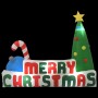 Merry Christmas inflatable Christmas tree with LEDs 240x188 cm by vidaXL, Christmas lights - Ref: Foro24-331441, Price: 55,82...