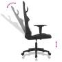 Silla gaming tela negro y blanco de vidaXL, Sillones para videojuegos - Ref: Foro24-3143740, Precio: 129,99 €, Descuento: %