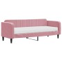 Sofá cama con colchón terciopelo rosa 80x200 cm de vidaXL, Camas y somieres - Ref: Foro24-3197035, Precio: 311,13 €, Descuent...