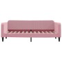 Schlafsofa mit rosa Samtmatratze 80x200 cm von vidaXL, Betten und Lattenroste - Ref: Foro24-3197035, Preis: 311,13 €, Rabatt: %