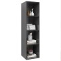 Wand-TV-Schrank aus glänzendem grauem Sperrholz, 37 x 37 x 142,5 cm von vidaXL, TV-Möbel - Ref: Foro24-805497, Preis: 60,99 €...