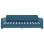 Sofa bed with blue velvet mattress 80x200 cm by vidaXL, Beds and slatted bases - Ref: Foro24-3196897, Price: 328,65 €, Discou...