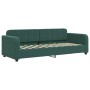 Sofá cama con colchón terciopelo verde oscuro 80x200 cm de vidaXL, Camas y somieres - Ref: Foro24-3196900, Precio: 358,99 €, ...