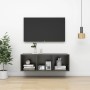 Wandmöbel für TV Sperrholz grau 37x37x107 cm von vidaXL, TV-Möbel - Ref: Foro24-805482, Preis: 47,69 €, Rabatt: %