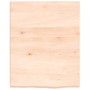 Encimera de baño madera maciza sin tratar 40x50x(2-4) cm de vidaXL, Encimeras - Ref: Foro24-3156000, Precio: 45,74 €, Descuen...