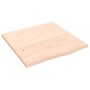 Encimera de baño madera maciza sin tratar 60x40x2 cm de vidaXL, Encimeras - Ref: Foro24-3156014, Precio: 52,04 €, Descuento: %