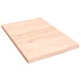 Encimera de baño madera maciza sin tratar 40x60x2 cm de vidaXL, Encimeras - Ref: Foro24-3156002, Precio: 36,06 €, Descuento: %