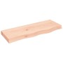 Encimera de baño madera maciza sin tratar 80x30x(2-6) cm de vidaXL, Encimeras - Ref: Foro24-3156019, Precio: 55,04 €, Descuen...