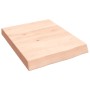 Encimera de baño madera maciza sin tratar 40x50x(2-6) cm de vidaXL, Encimeras - Ref: Foro24-3156001, Precio: 47,99 €, Descuen...